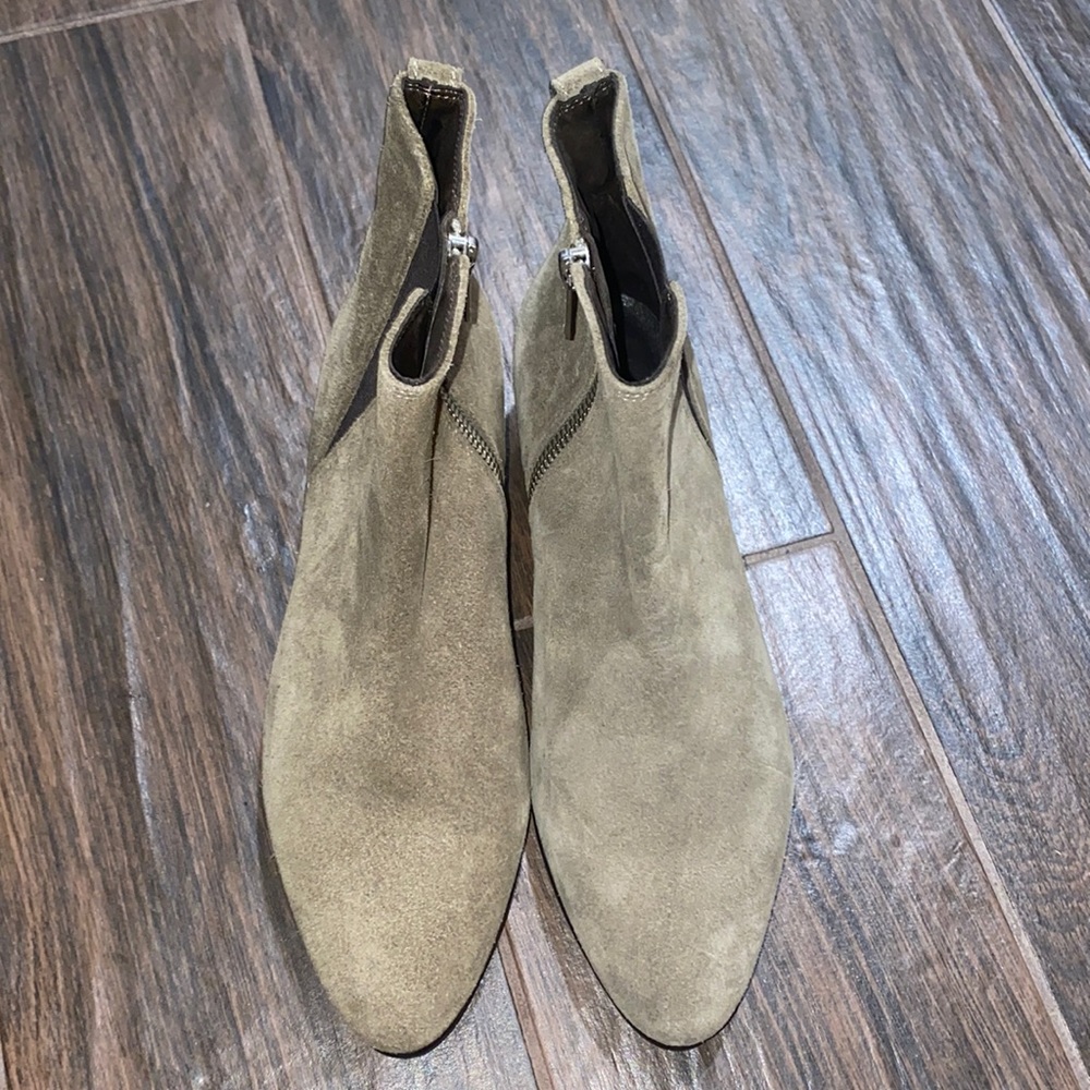 Isabel Marant taupe suede  ankle booties